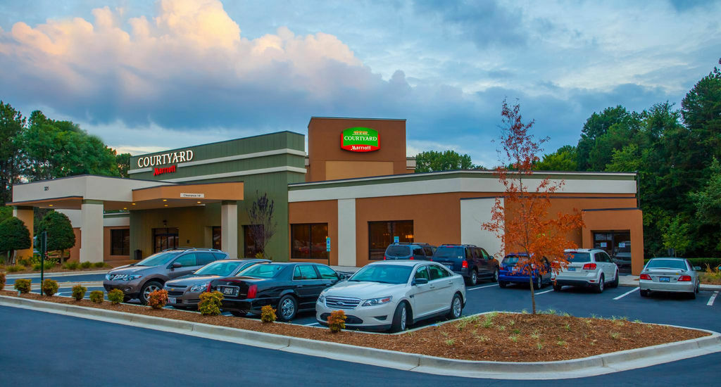 Courtyard By Marriott Charlotte Airport Loso Esterno foto